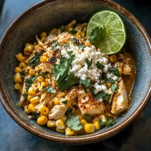 Slow Cooker Street Corn Chicken: Creamy, Zesty, and Effortless Dinner Magic