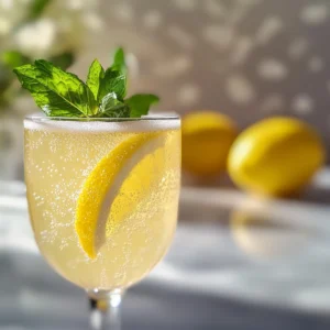 Sparkling Limoncello Cocktail