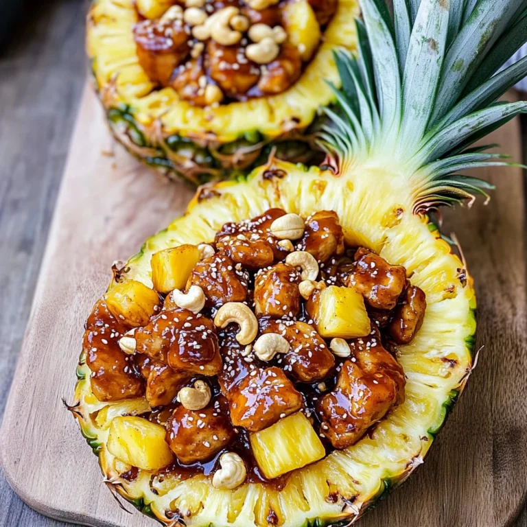 Sticky Pineapple Chicken
