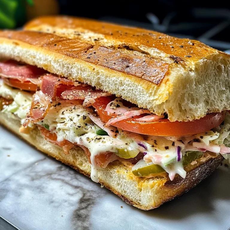 The Ultimate Gourmet Ciabatta Sandwich