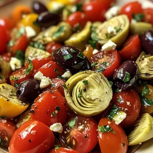 Tuscan Artichoke Tomato Salad: A Fresh Burst of Flavors