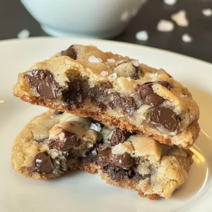 Ultra Thick and Chewy Chocolate Chip Cookies
