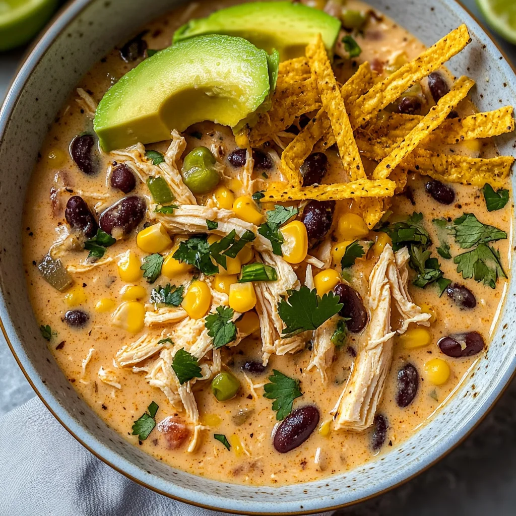 White Chicken Chili with Cream Cheese Recipe