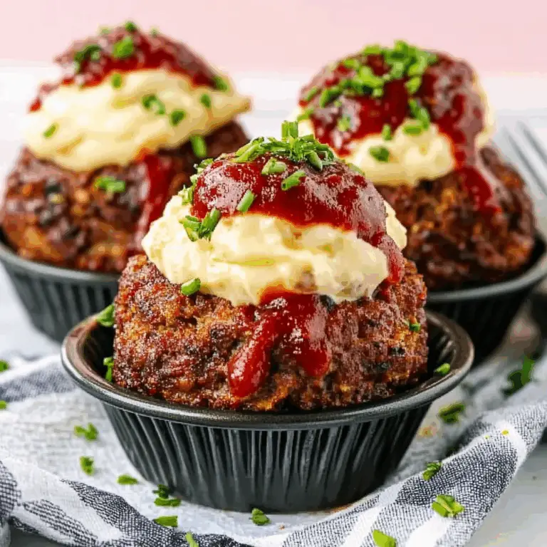 Meatloaf in a Muffin Pan