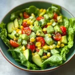 Avocado Salad with Lime Cilantro Dressing