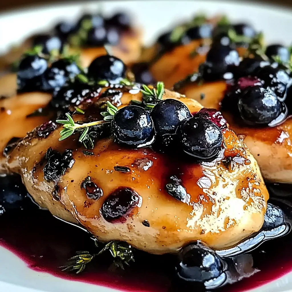 Best-Ever Blueberry Thyme Chicken: An Amazing Ultimate Recipe