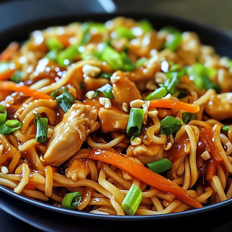 Chicken Chow Mein with The Best Chow Mein Sauce