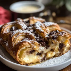 Chocolate Croissant Breakfast Bake – Easy, Decadent & Perfect for Brunch