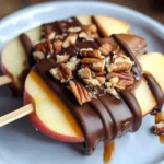 Chocolate Turtle Apple Slices