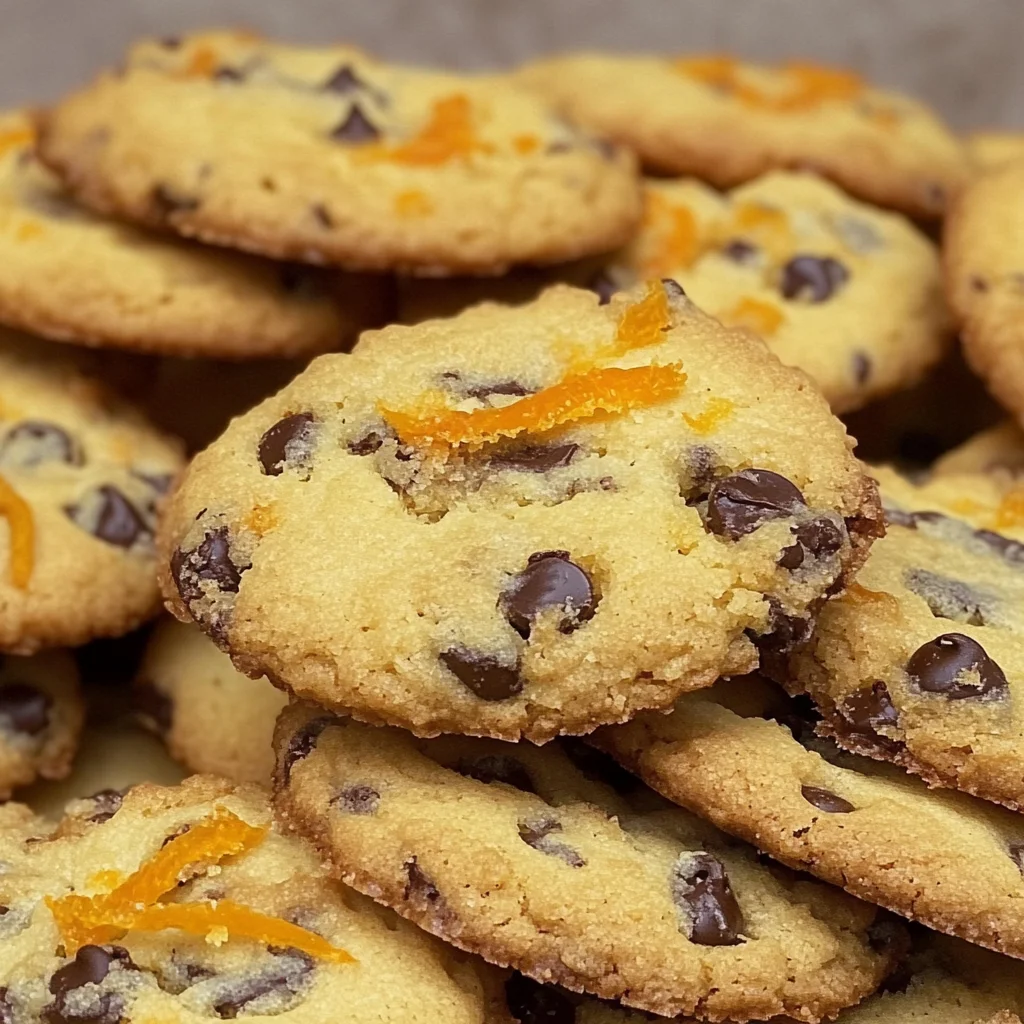 Chocolate orange shortbread