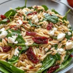 Classic Balsamic Orzo Salad - flirtyfood