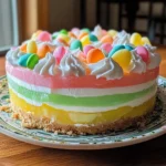 Easter No Bake Jello Pie
