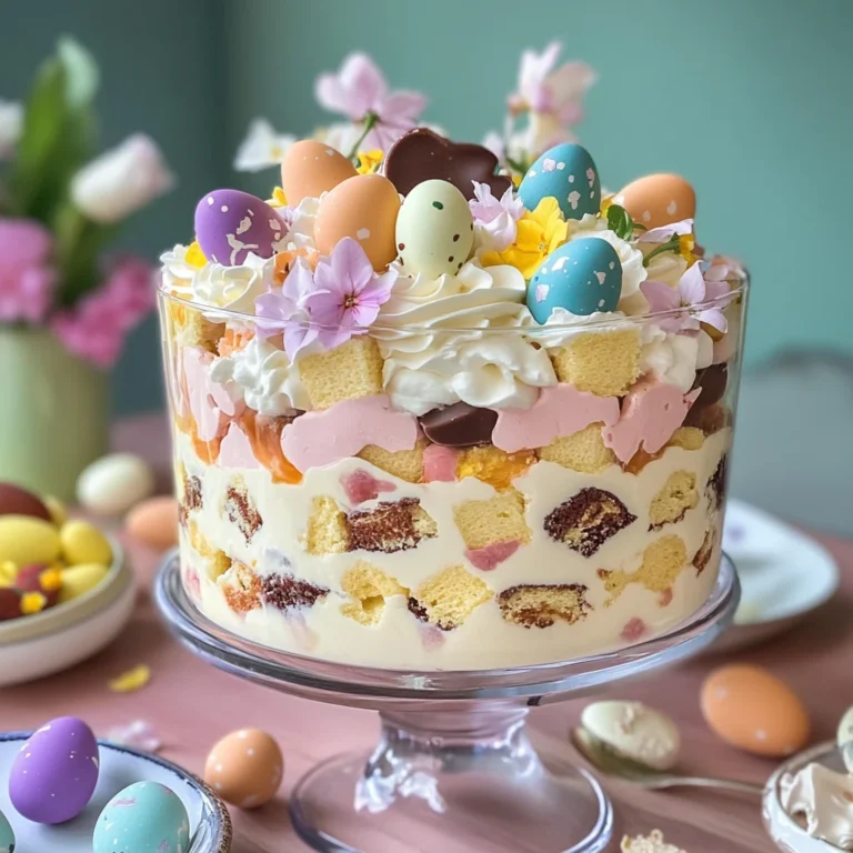 Easter Trifle Dessert
