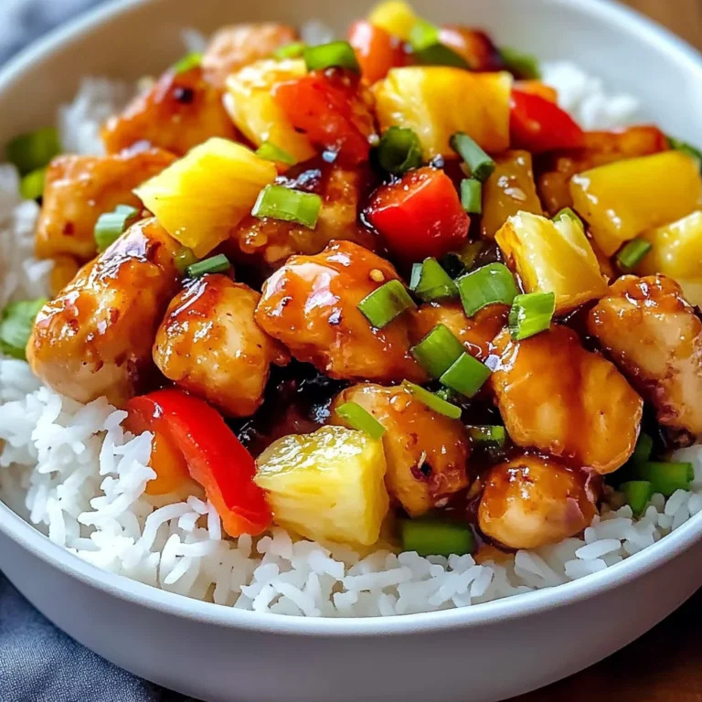 Hawaiian Pineapple Chicken