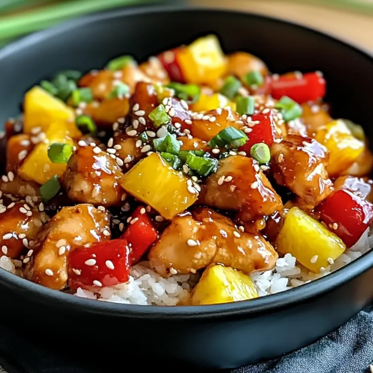 Hawaiian Pineapple Chicken: Sweet and Savory 30-Minute Dinner