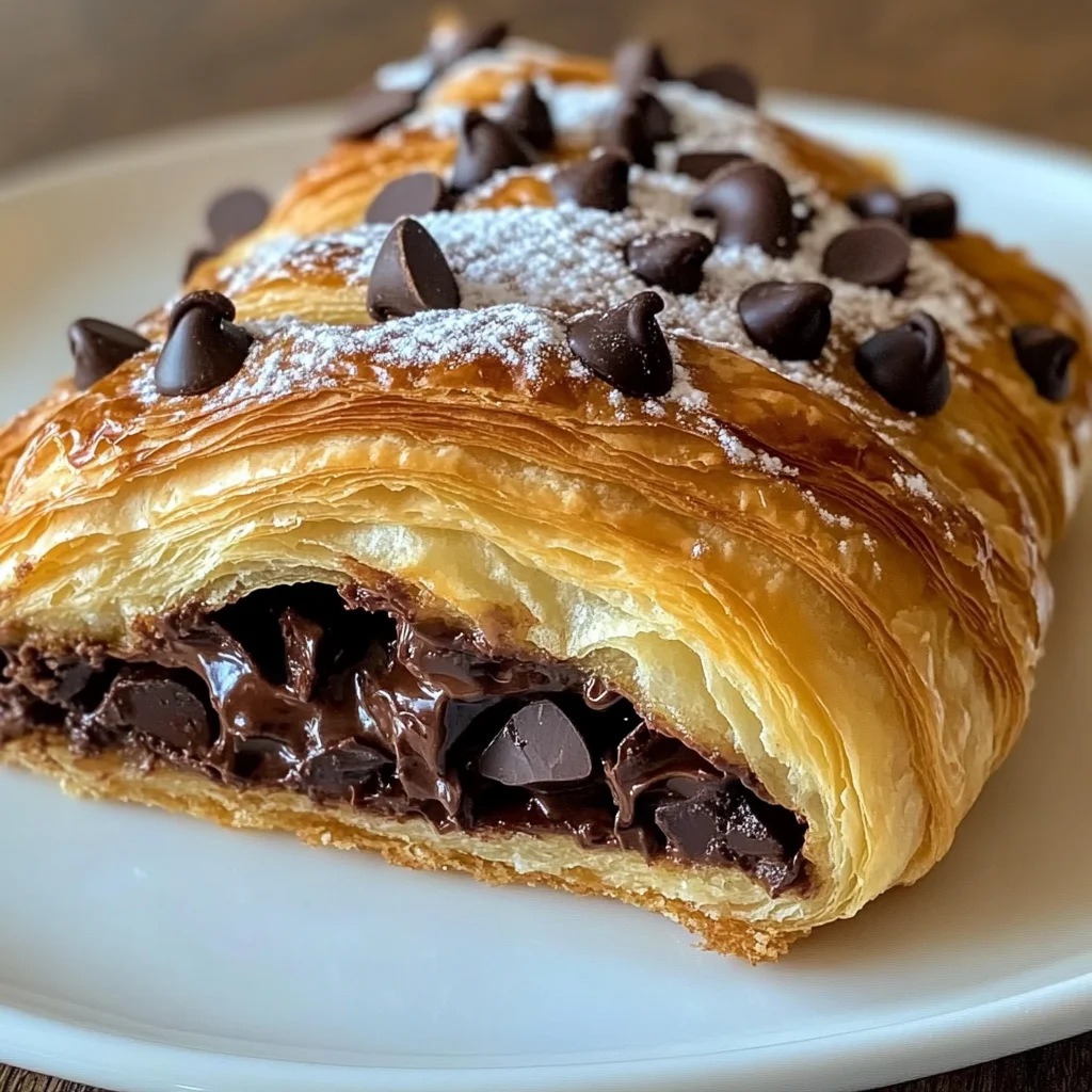 Indulgent Decadent Chocolate Croissant Breakfast Bake Bliss