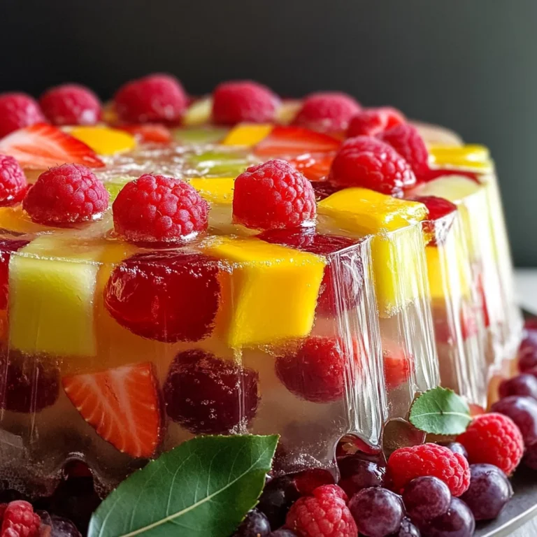 Jello Fruit Cake Recipe