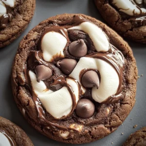 Marshmallow Chocolate Cookies