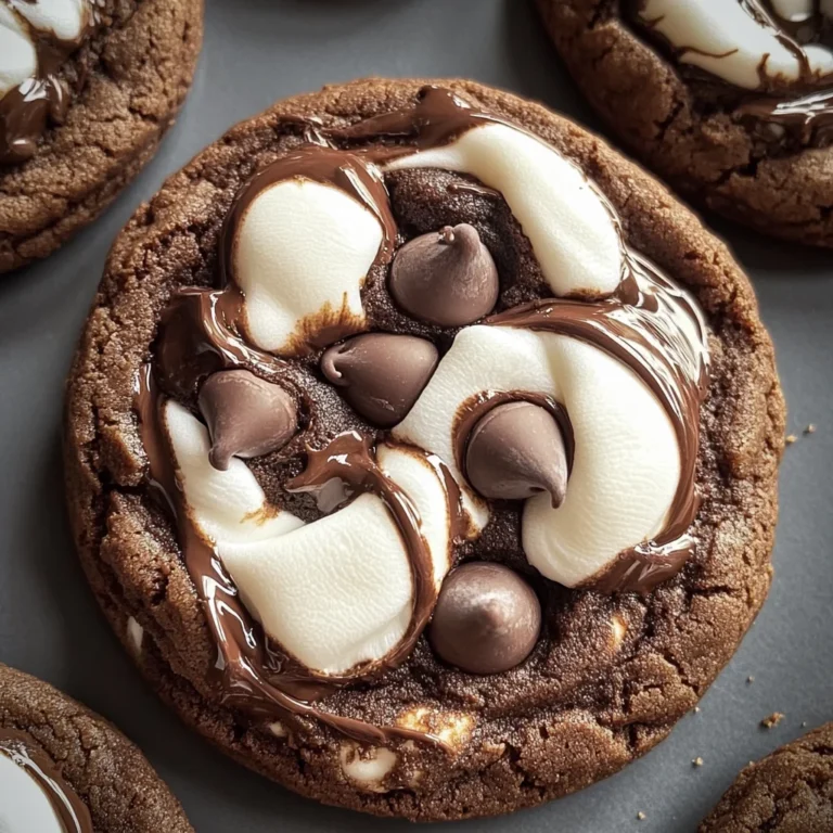 Marshmallow Chocolate Cookies