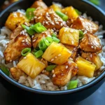 Pineapple Chicken and Rice