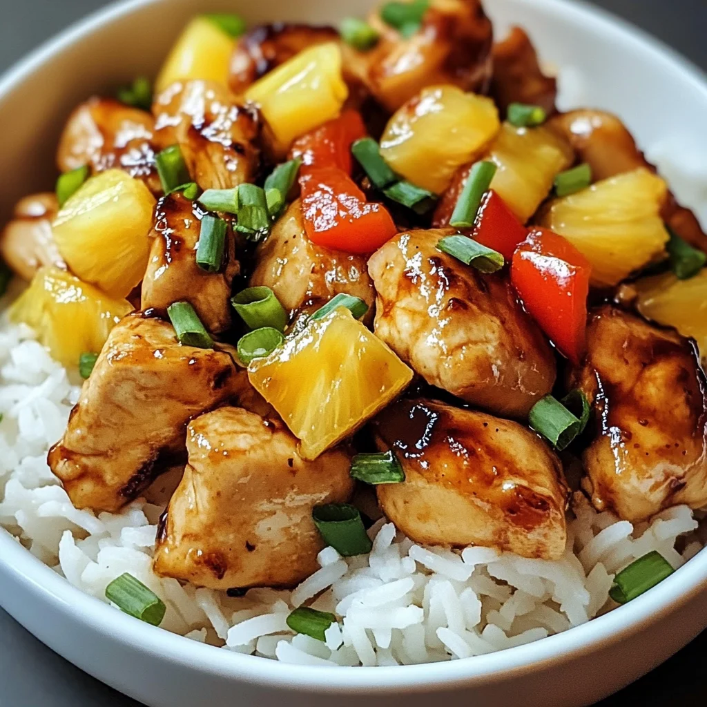 Pineapple Chicken and Rice: Sweet, Savory, Effortlessly Easy Recipe