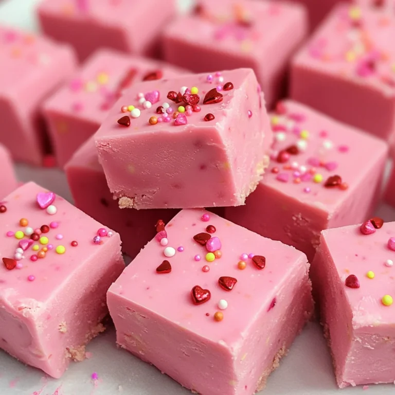 Pink lemonade fudge