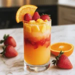 Strawberry Orange Mango Mocktail