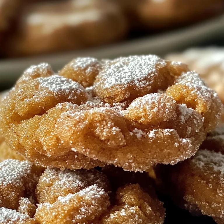 Tasty Churro Crinkle Cookies
