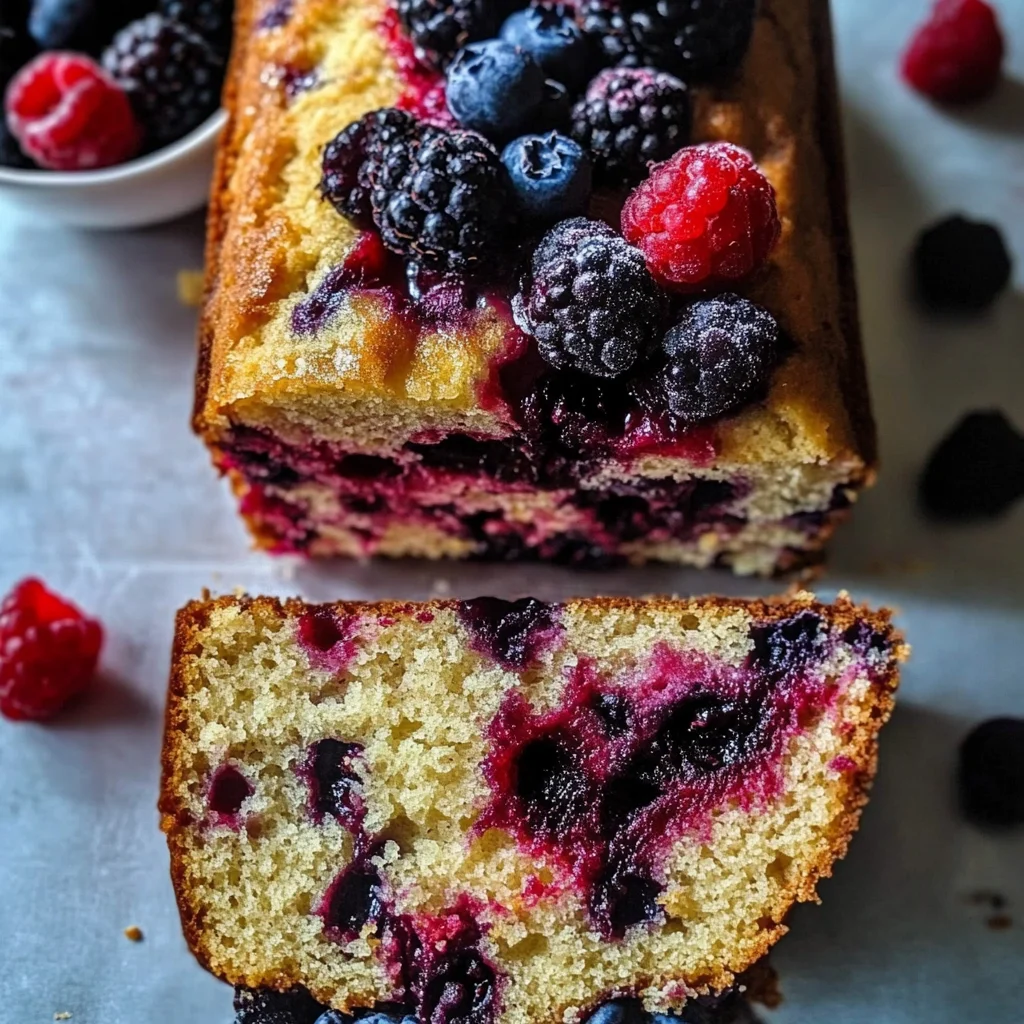 Very Berry Loaf Cake