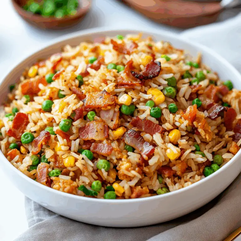 Turkey Turkey Bacon Fried Rice
