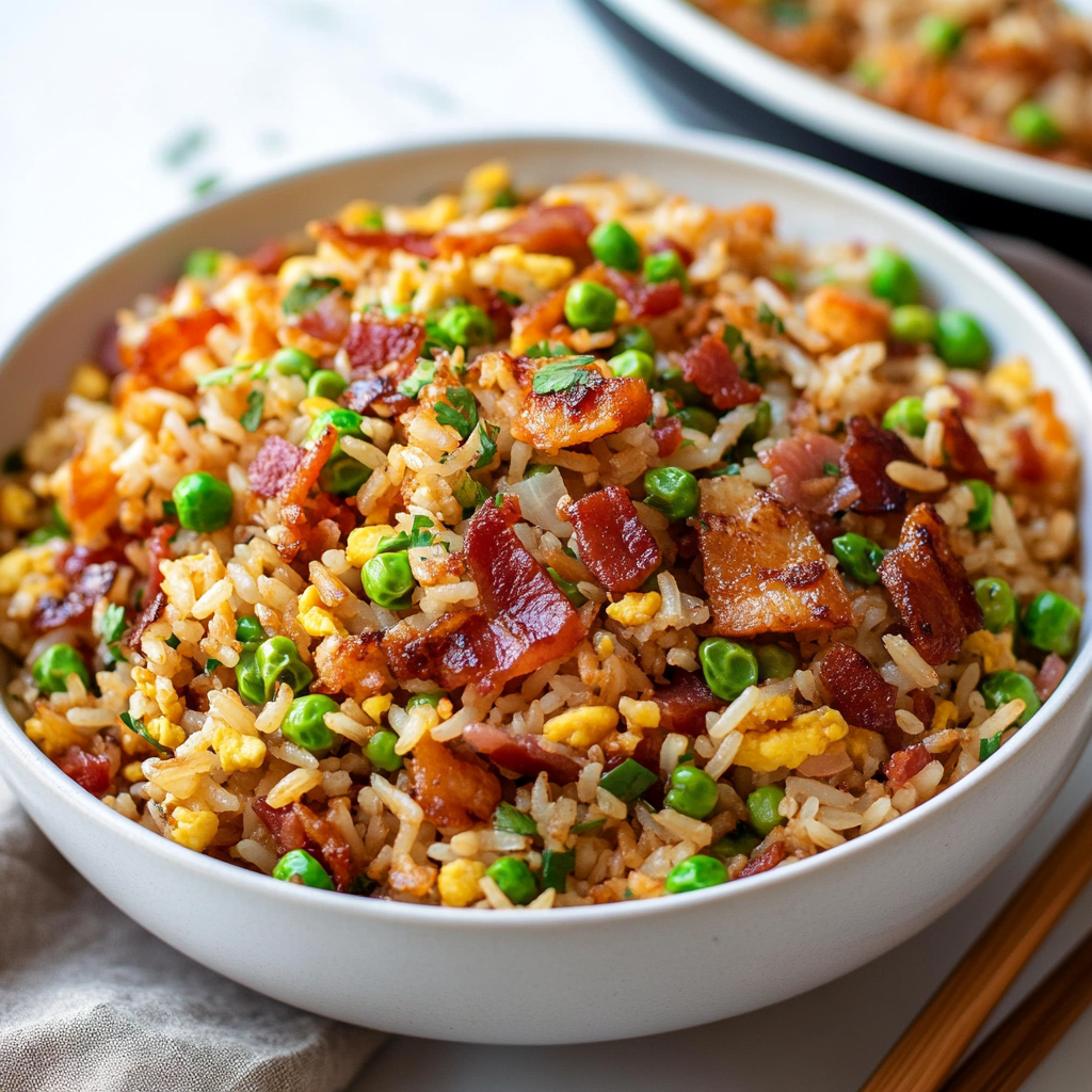 Turkey Turkey Bacon Fried Rice