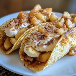 Apple Cheesecake Tacos A Dessert You Can’t Resist!