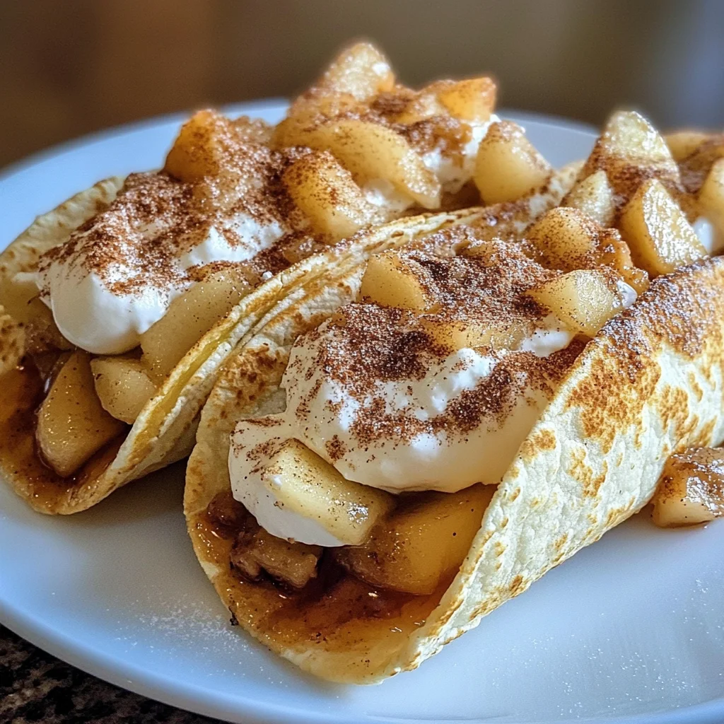 Apple Cheesecake Tacos A Dessert You Can’t Resist!