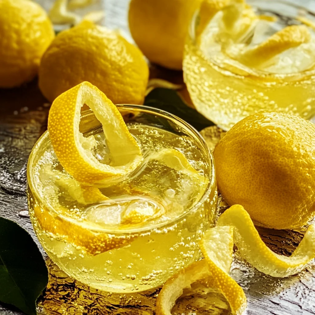 Best Homemade Limoncello (Italian Lemon Liqueur)