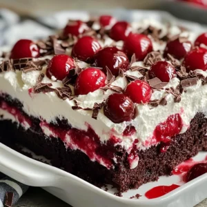 Black Forest Poke Cake Recipe
