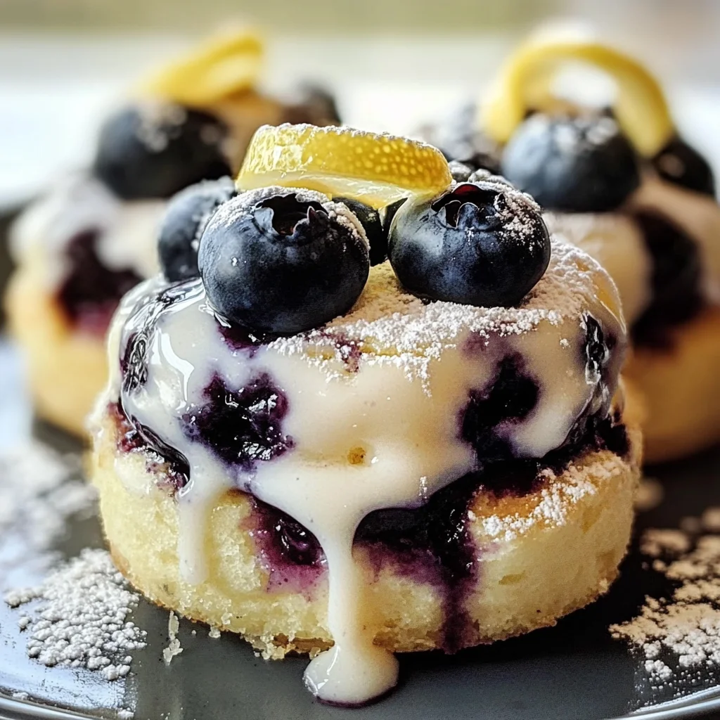 Blueberry Shortcakes