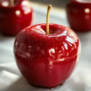 Candy Apple Bliss: 5 Steps to Sweet Childhood Joy