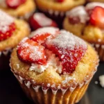 Classic Strawberry Ricotta Muffins