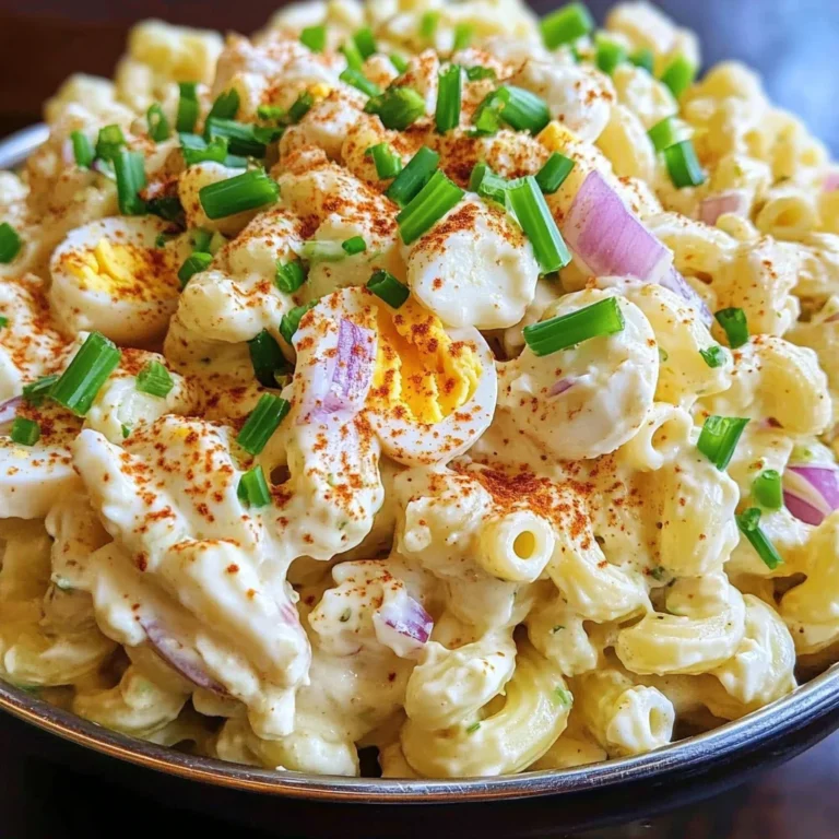 Deviled Egg Pasta Salad