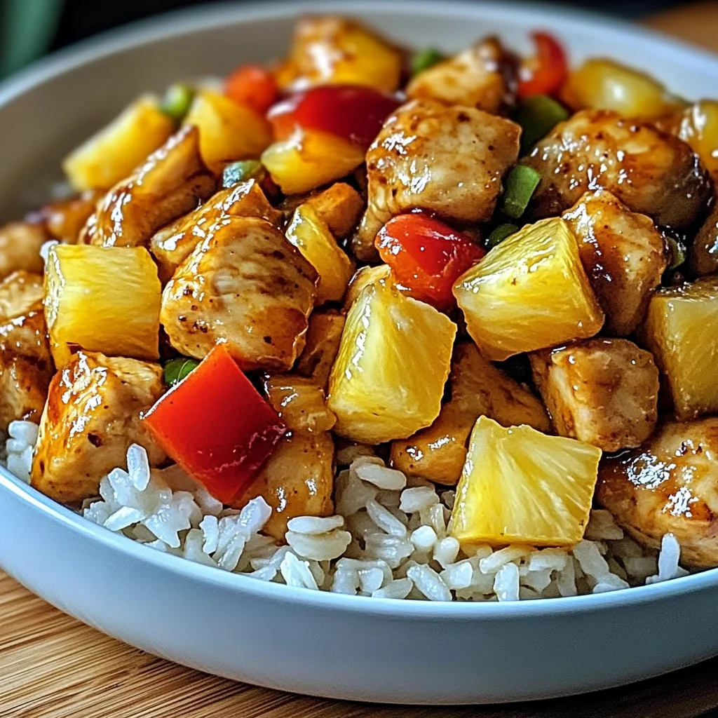 Discover the Joy of Pineapple Chicken and Rice in 30 Minutes!