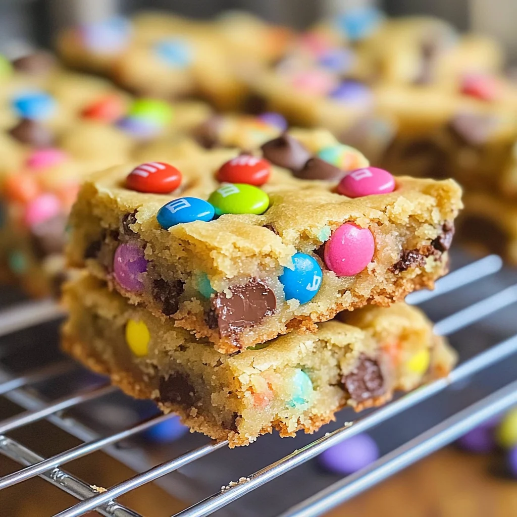 Easter Cake Mix Cookie Bars