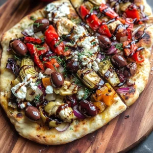 Easy Mediterranean Flatbread