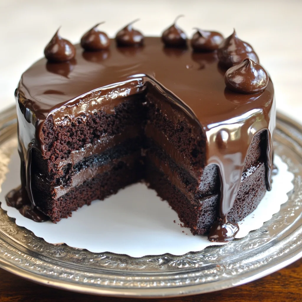 Famous Brick Street Chocolate Cake