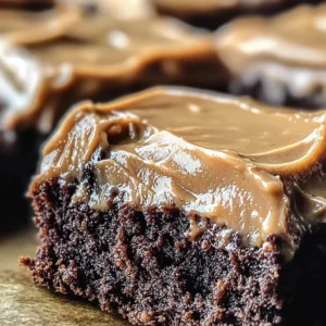 Frosted Coffee Brownies