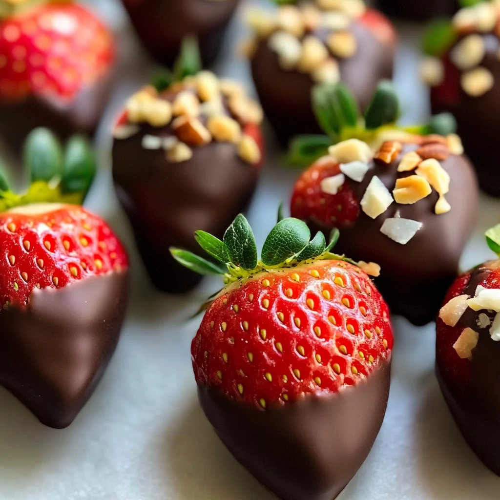 Gourmet Chocolate Covered Strawberries