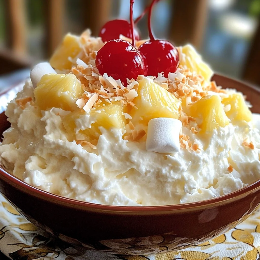 Hawaiian Pineapple Coconut Fluff