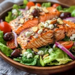 Healthy Mediterranean Salmon Salad