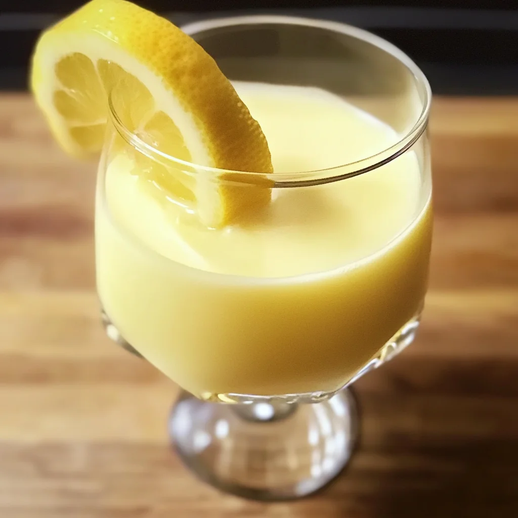 Homemade Crema di Limoncello