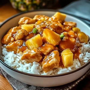 Irresistible Pineapple Chicken and Rice