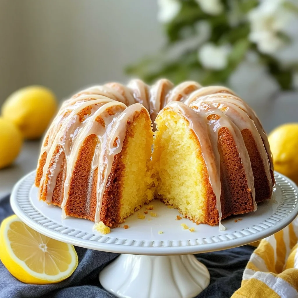Lemon Bundt Cake